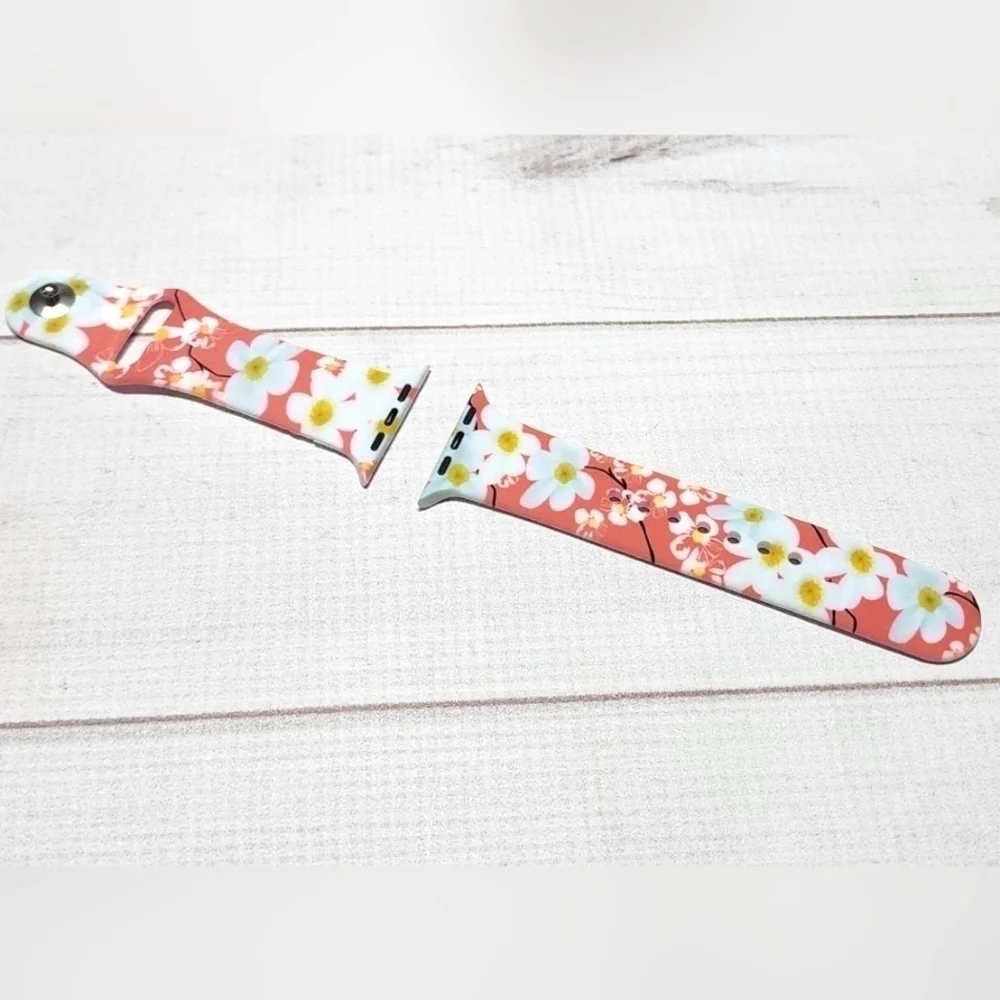 iWatch Floral Band Compatible with Apple Watch Band 42/44mm S/M - New In Package